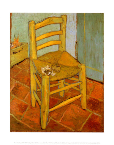 Van Goghs Chair - Van Gogh Painting On Canvas